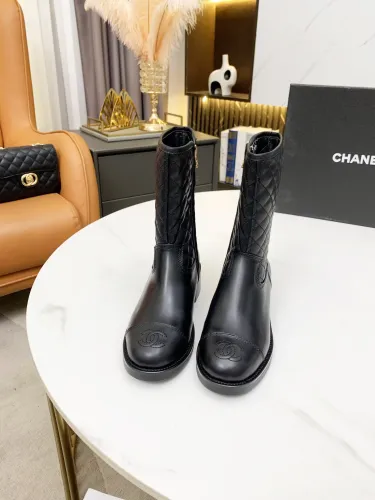 Chanel Womens Shoes Boots Luxury Brand Design with Original Box Women Fashion Ankle Boots Booties