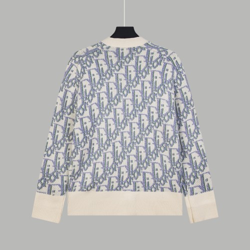 Dior Men Womens Sweater Knitwear Luxury Brand Mens Knit Cardigan Top Quality   