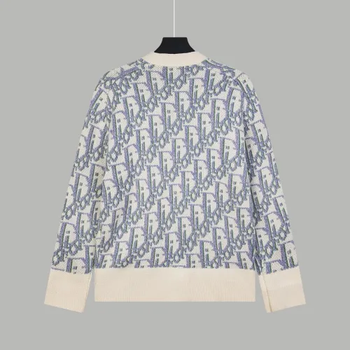 Dior Men Womens Sweater Knitwear Luxury Brand Mens Knit Cardigan Top Quality   