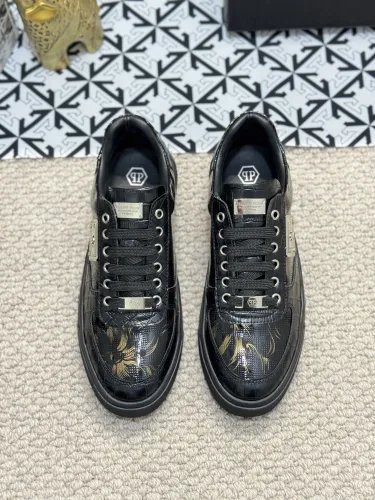 Philipp Plein Men Shoes Sneakers Low Top Sneaker Fashion Design Luxury Brand Trainer Predator TM with Original Box Whatsapp 