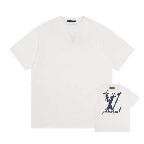 Louis Vuitton Luxury Brand Men Womens Short Sleeve T-Shirt   