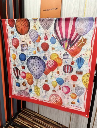Louis Vuitton Scarves Womens Fashion Scarf with Original Box   