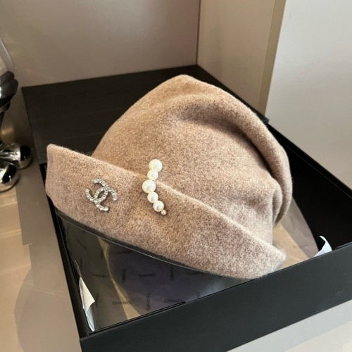 Chanel Womens Hats Luxury Brand Knit Hat with Original Box  