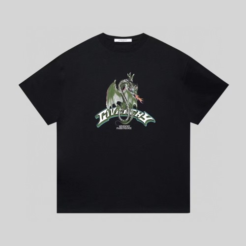 Givenchy Womens Mens Short Sleeve T-Shirt Luxury Brand T-shirt in cotton GIVENCHY Flowers   