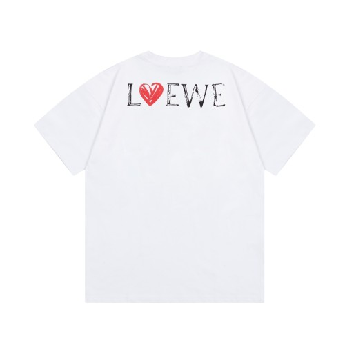 Loewe Luxury Brand Men Womens Short Sleeve T-Shirt   