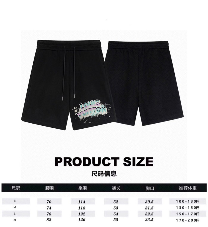 Louis Vuitton Luxury Brand Women Mens Pant Short   