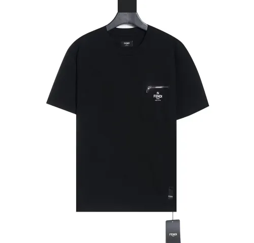 Fendi Luxury Brand Women Mens Short Sleeve T-Shirt   
