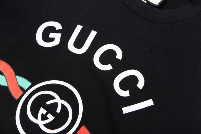 Gucci Luxury Brand Women Mens Short Sleeve T-Shirt COTTON JERSEY 'GUCCI FIRENZE 1921' T-SHIRT   