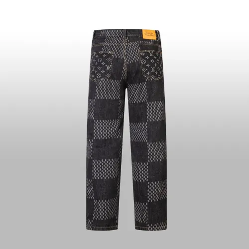 Louis Vuitton x Nigo Luxury Brand Women Mens Pant Jeans   