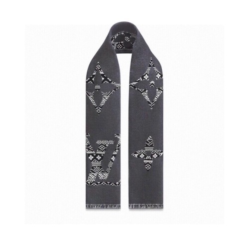 Louis Vuitton Scarves Men Womens Fashion Scarf with Original Box   