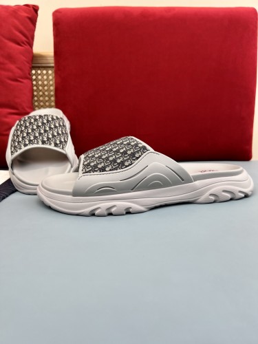 Dior Men Shoes Sandals Luxury Brand Fashion DIOR AQUA SANDAL Black Dior Oblique Jacquard with Original Box 3SA135ZSA_H969 Whatsapp 