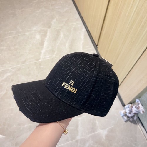 Fendi Men Womens Baseball Hat Luxury Brand Design Fendi Cap with Original Box  