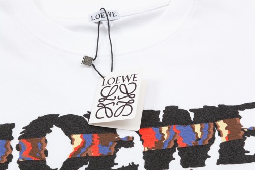 Loewe Luxury Brand Men Womens Short Sleeve T-Shirt   