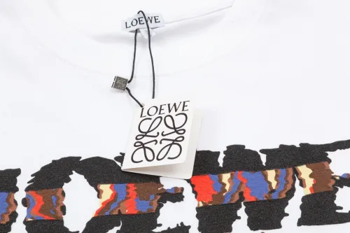Loewe Luxury Brand Men Womens Short Sleeve T-Shirt   