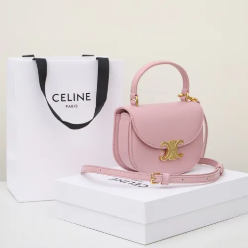 Celine Womens Bags Besace Triomphe Shoulder Bag Handbag Design Luxury Brand Shopping Bag 10L063   