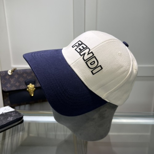 Fendi Men Womens Baseball Hat Luxury Brand Design Fendi Cap with Original Box  