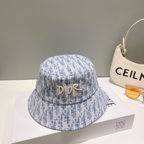 Dior Men Womens Bucket Hat Luxury Brand Design Dior Cap with Original Box  