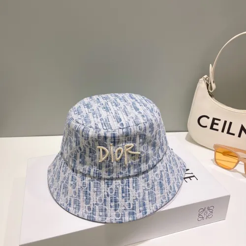 Dior Men Womens Bucket Hat Luxury Brand Design Dior Cap with Original Box  