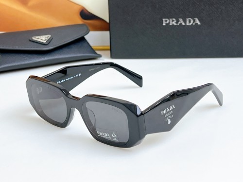 Prada Sunglasses Luxury Brand Men Womens Sunglasses with Original Box  SPR17W-F
