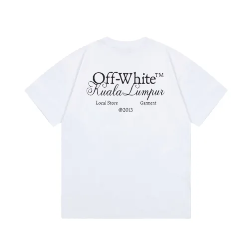 Off-White Luxury Brand Men Womens Short Sleeve T-Shirt   