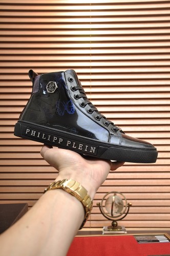 Philipp Plein Men Shoes Sneakers Low Top Sneaker Fashion Design Luxury Brand Trainer Predator TM with Original Box