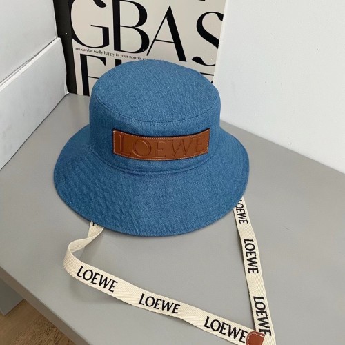 Loewe Men Womens Bucket Hat Luxury Brand Design Loewe Hats with Original Box  