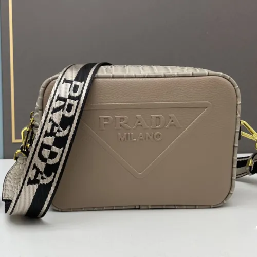 Prada Womens Mens Camera Bags Luxury Brand Design Shoulder Bags Fashion Type With original box