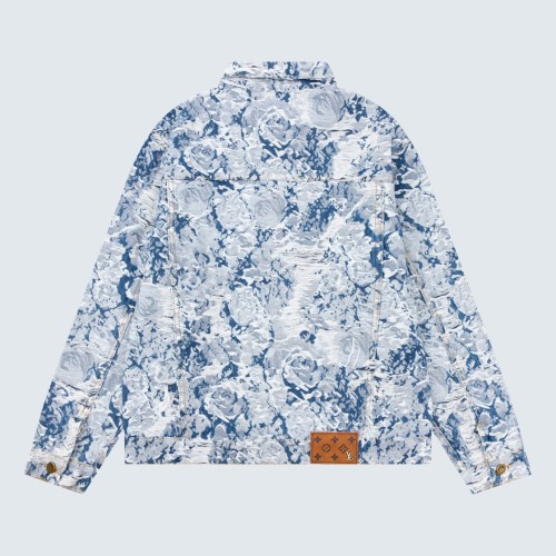 Louis Vuitton Men Womens Jackets Denim Luxury Brand Mens Jackets Top Quality   