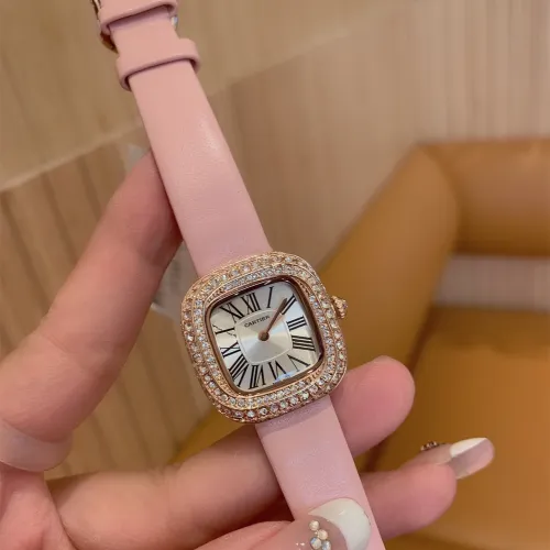 Cartier Womens Watch Luxury Brand Design Fashion Type with Original Box COUSSIN DE CARTIER