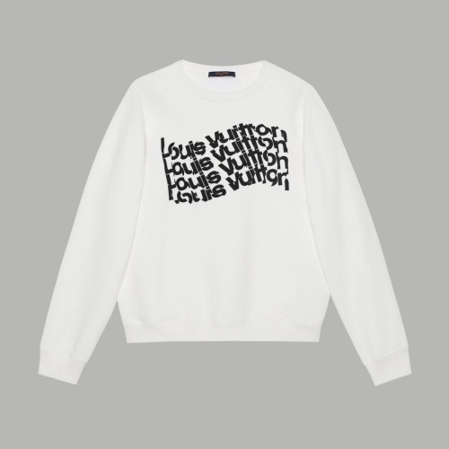 Louis Vuitton Womens Mens Long Sleeve Sweatshirt Luxury Brand Mens Sweatshirts   
