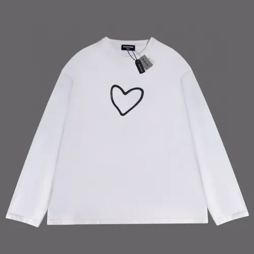 Balenciaga Luxury Brand Women Mens Long Sleeve T-Shirt   