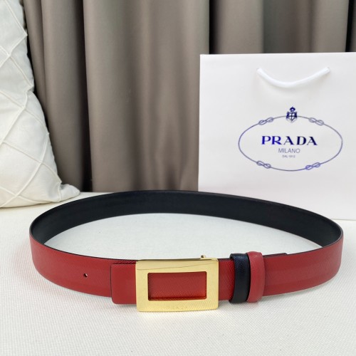 Prada Mens Belt Luxury Brand Fashion Men Belts with Original Box