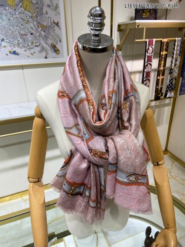 Louis Vuitton Scarves Womens Fashion Scarf with Original Box   