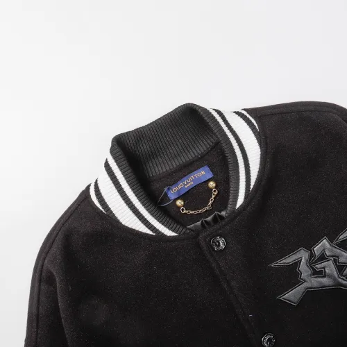 Louis Vuitton Men Womens Jackets Coat Luxury Brand Mens Jackets Varsity Blouson Top Quality   
