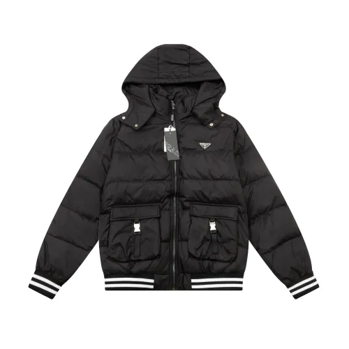 Prada Men Womens Coat Down Jacket Luxury Brand Mens Jacket Top Quality