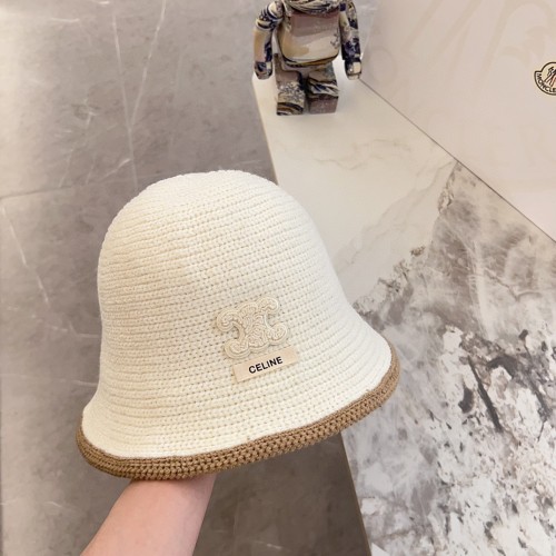 Celine Womens Hats Luxury Brand Design Celine Knit Bucket Hat with Original Box  