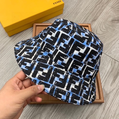 Fendi Men Womens Bucket Hat Luxury Brand Design Fendi Cap with Original Box  