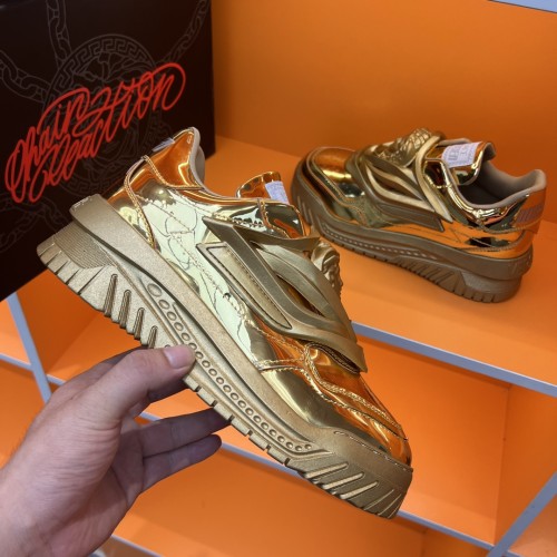 Versace Men Shoes Fashion Sneakers Luxury Brand with Original Box Top Quality Breathable Versace Odissea Sneaker with Original Box