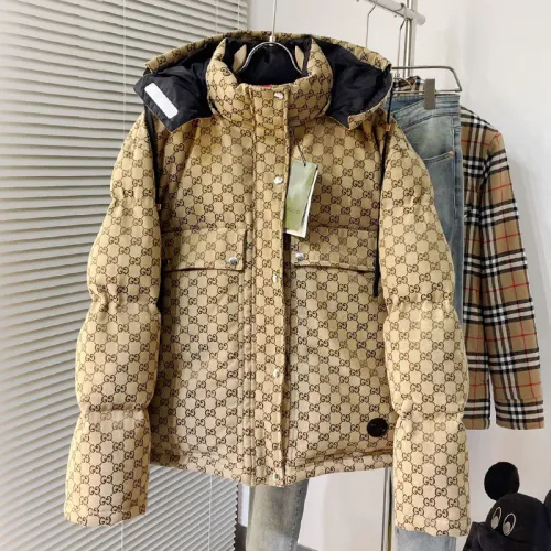 Gucci Down Jacket Men Womens Coats Luxury Brand Fashion Design 90% White Duck Down Fur Feather