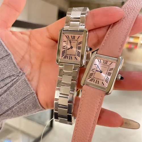Cartier Womens Watch Luxury Brand Design Fashion Type with Original Box