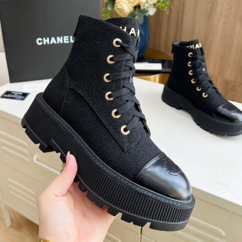 Chanel Womens Shoes Boots Luxury Brand Design with Original Box Women Fashion Ankle Boots Booties Whatsapp 