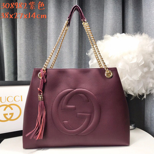 Gucci Womens Bags Shoulder Handbags Luxury Brand Gucci Double G Chain Shoulder Bags Totes  