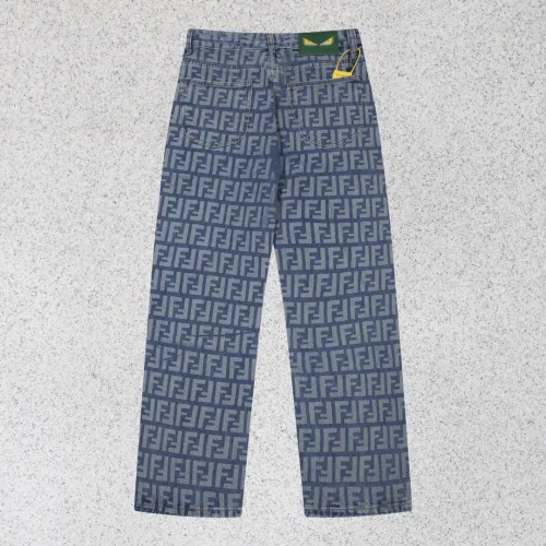 Fendi Luxury Brand Women Mens Pant Jeans   