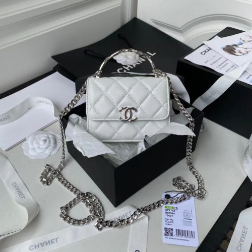 Chanel Womens Bags Crossbody Bag Classic Phone Bag Case Luxury Brand with Original Box AP2758