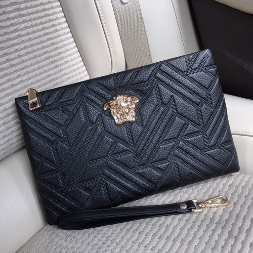 Versace Mens Bags Clutches Wallets Clutch Designer Luxury Brand LA MEDUSA with Original Box