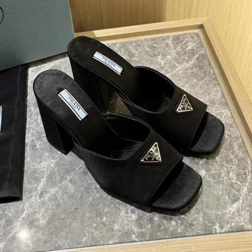 Prada Womens Shoes Sandals Casual Luxury Brand Pumps 9cm Heel with Original Box Whatsapp 