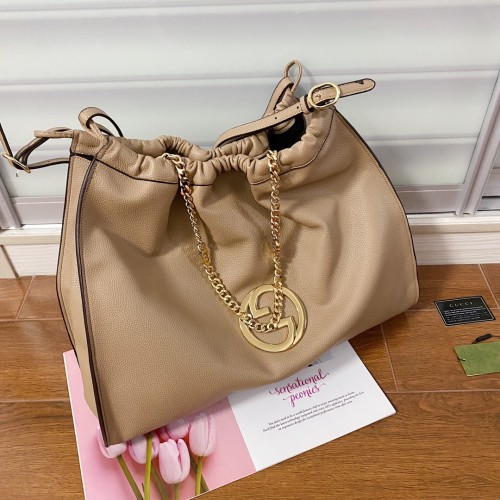 Gucci Womens Bags Shoulder Messenger Bag Luxury Brand Gucci Blondie large tote bag 747372 AACW0 2253  