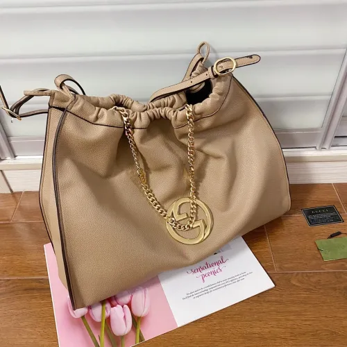 Gucci Womens Bags Shoulder Messenger Bag Luxury Brand Gucci Blondie large tote bag 747372 AACW0 2253  