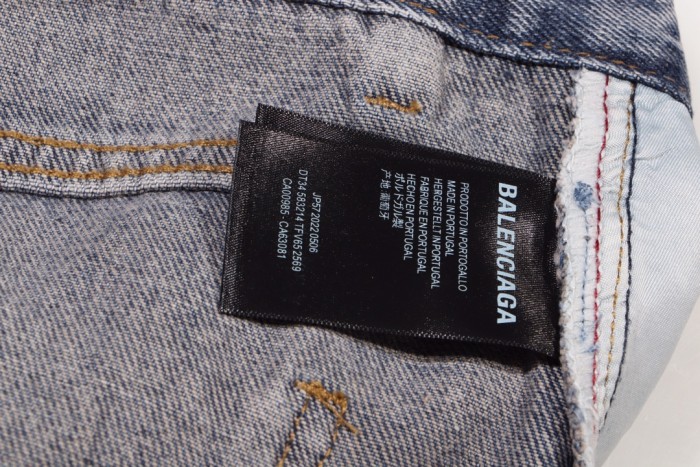 Balenciaga Luxury Brand Women Mens Pant Jeans with Original Box   
