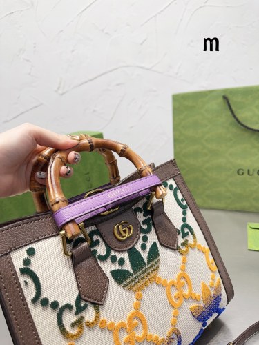 Gucci Womens Bags Shoulder Handbag Luxury Brand Gucci Diana mini tote bag in leather 702732 U3ZDT 5479